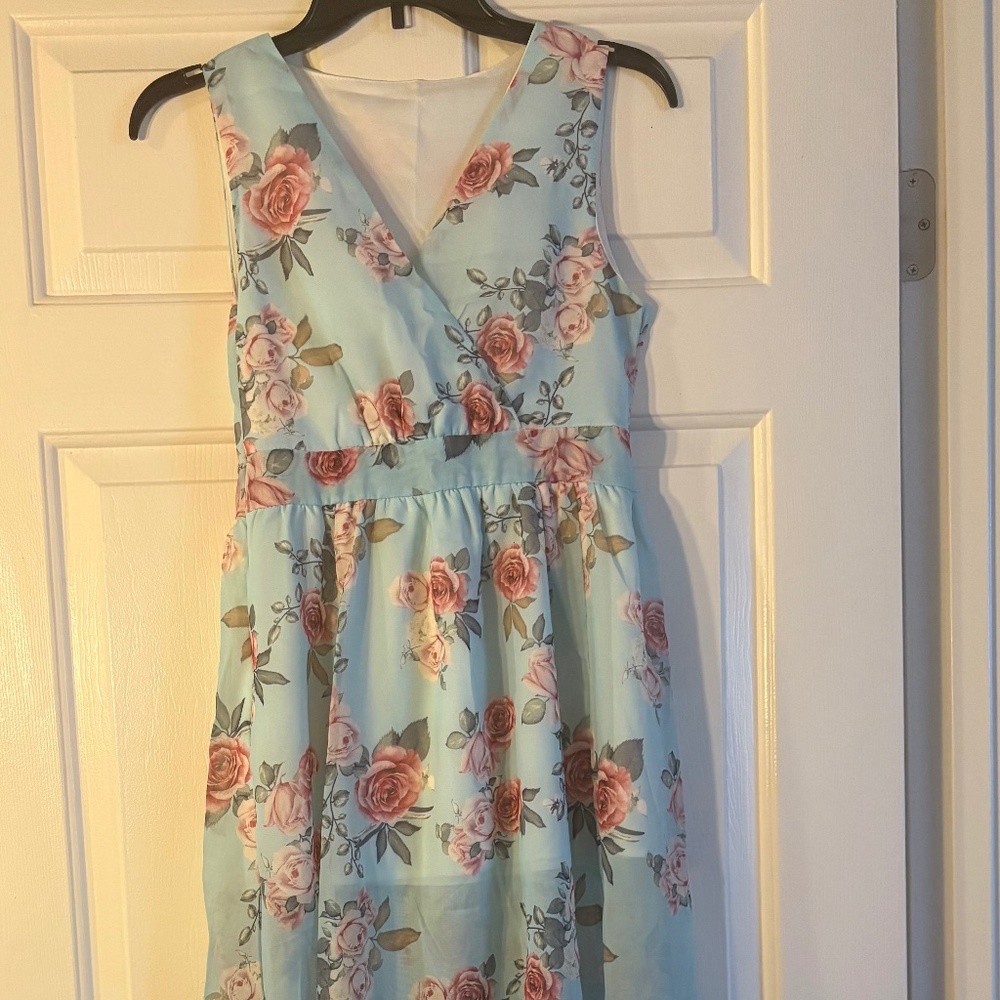 Floral long dress